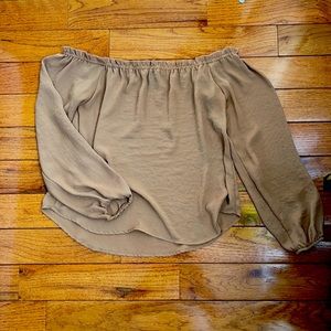 Off the shoulder top